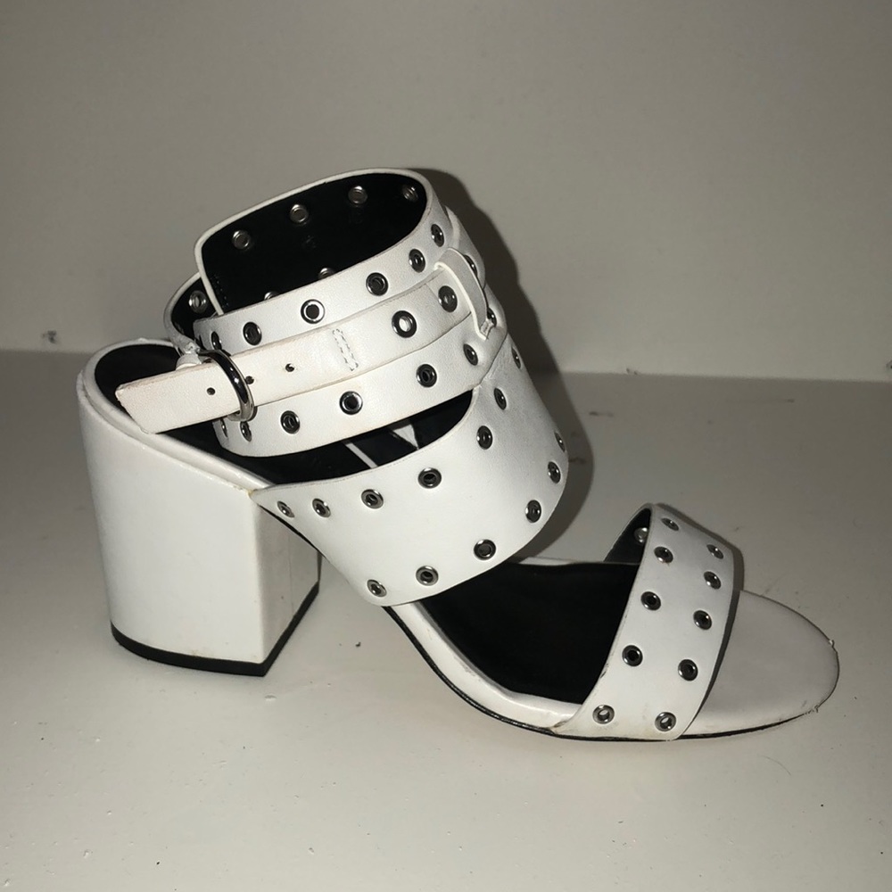 Rebecca Minkoff White High Heel Sandal